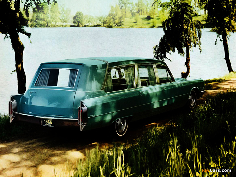 Cadillac Superior Sovereign Tiara Hearse (69890Z) 1966 wallpapers (800 x 600)