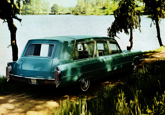 Cadillac Superior Sovereign Tiara Hearse (69890Z) 1966 wallpapers