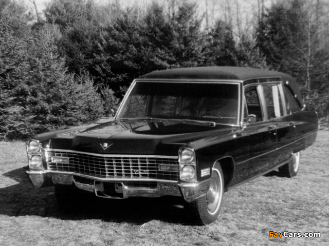 Cadillac Sayers & Scovill Victoria Hearse (69890-Z) 1967 photos (640 x 480)