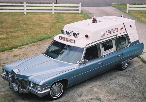 Cadillac Superior 54 Ambulance (Z90-Z) 1972 pictures