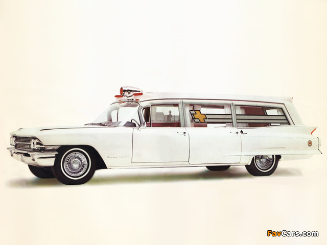 Images of Cadillac Sayers & Scovill Superline Parkway Ambulance (6890) 1962 (640 x 480)