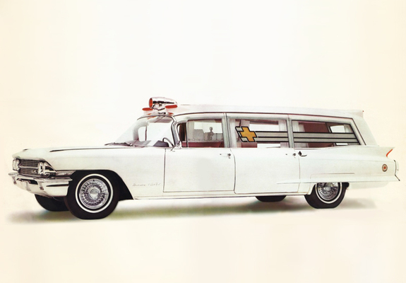 Images of Cadillac Sayers & Scovill Superline Parkway Ambulance (6890) 1962