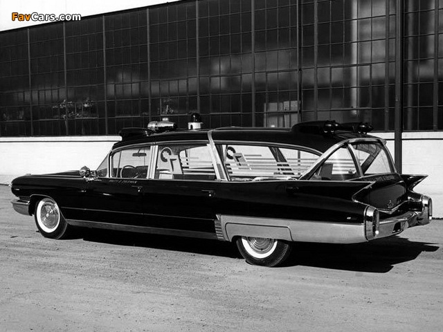 Cadillac Superior Crown Royale Ambulance (6890) 1960 wallpapers (640 x 480)
