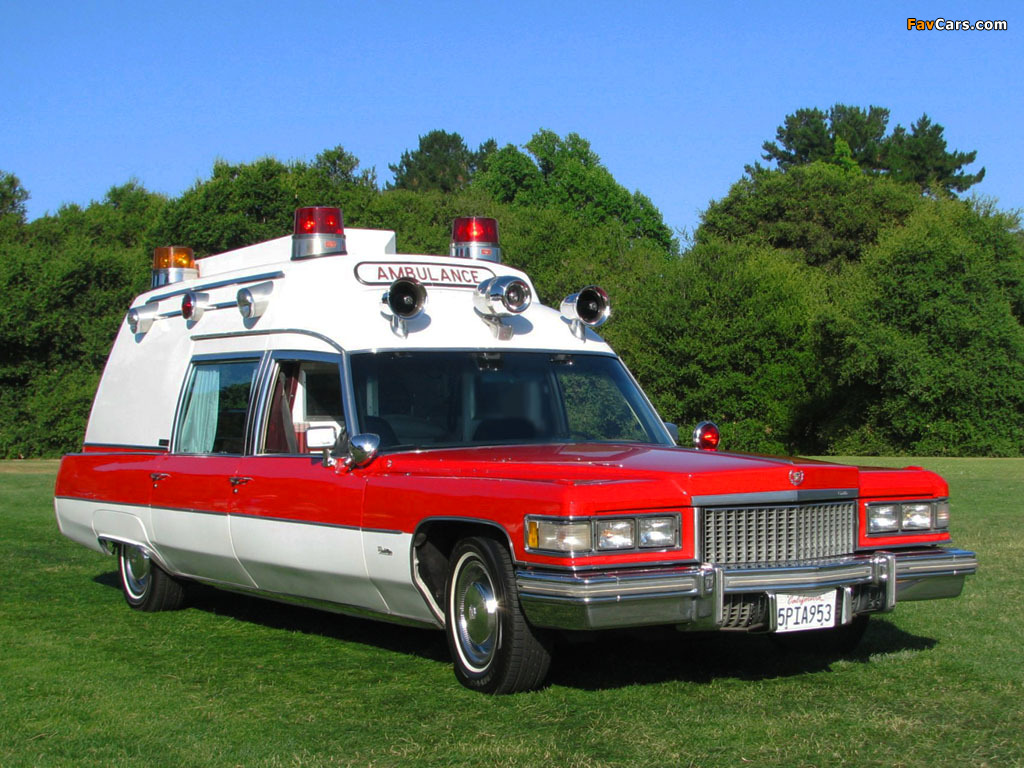 Cadillac Miller-Meteor Criterion Ambulance (6F-F90/Z) 1975 wallpapers (1024 x 768)