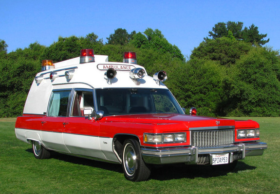 Cadillac Miller-Meteor Criterion Ambulance (6F-F90/Z) 1975 wallpapers