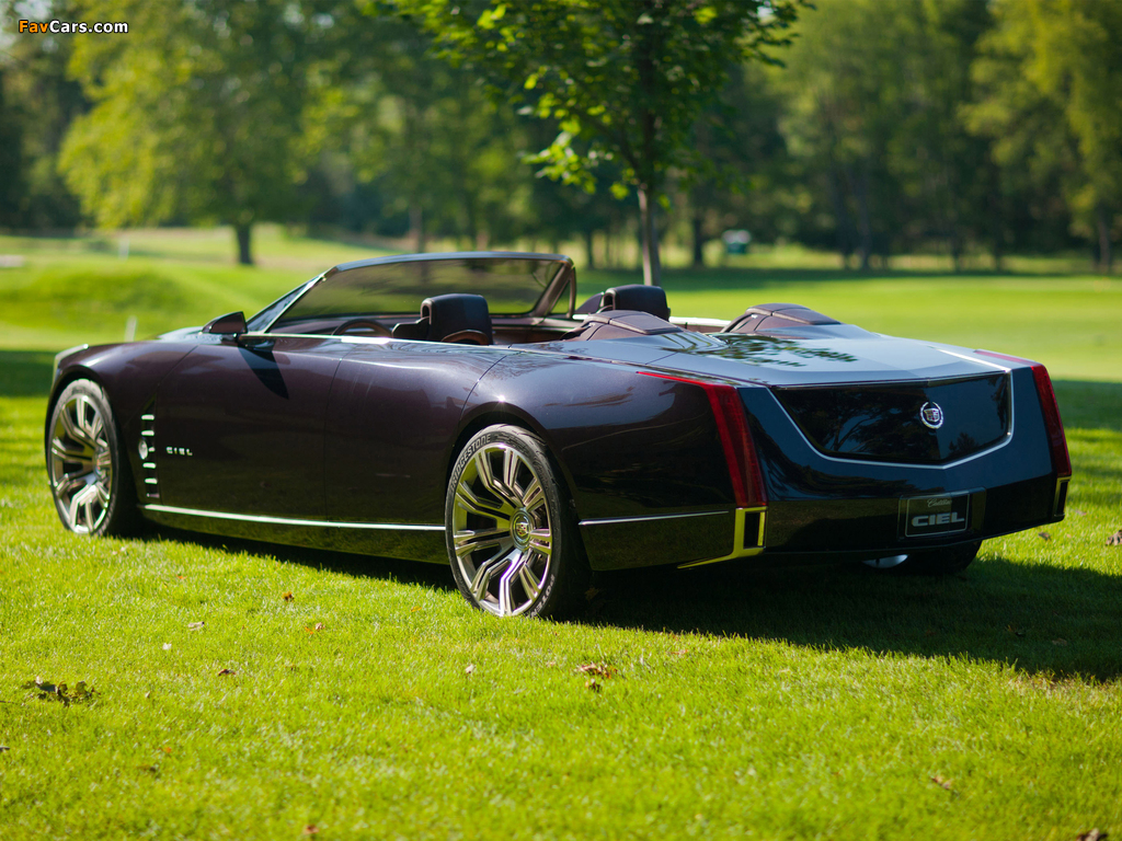 Cadillac Ciel Concept 2011 wallpapers (1024 x 768)