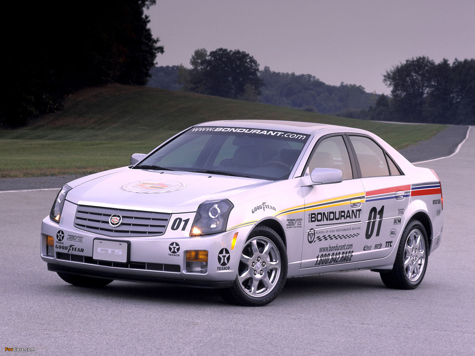 Cadillac CTS Bondurant Racing School 2002–07 photos (1600 x 1200)