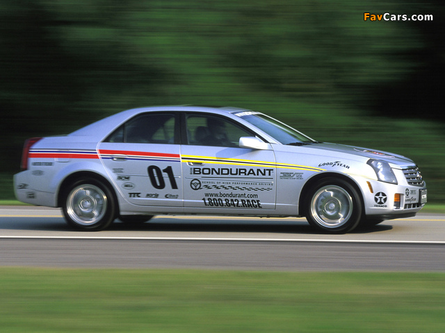 Cadillac CTS Bondurant Racing School 2002–07 pictures (640 x 480)
