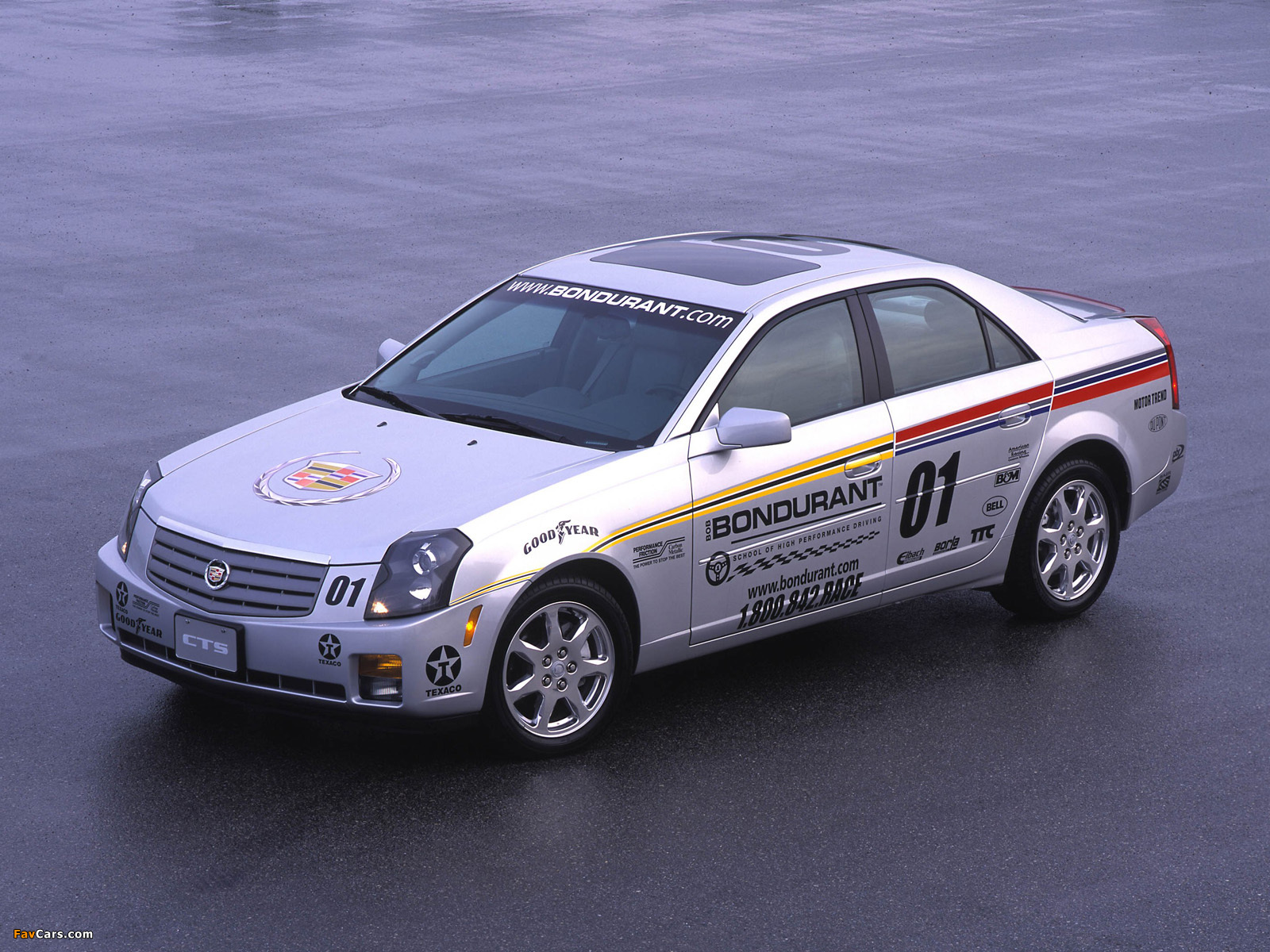 Cadillac CTS Bondurant Racing School 2002–07 wallpapers (1600 x 1200)