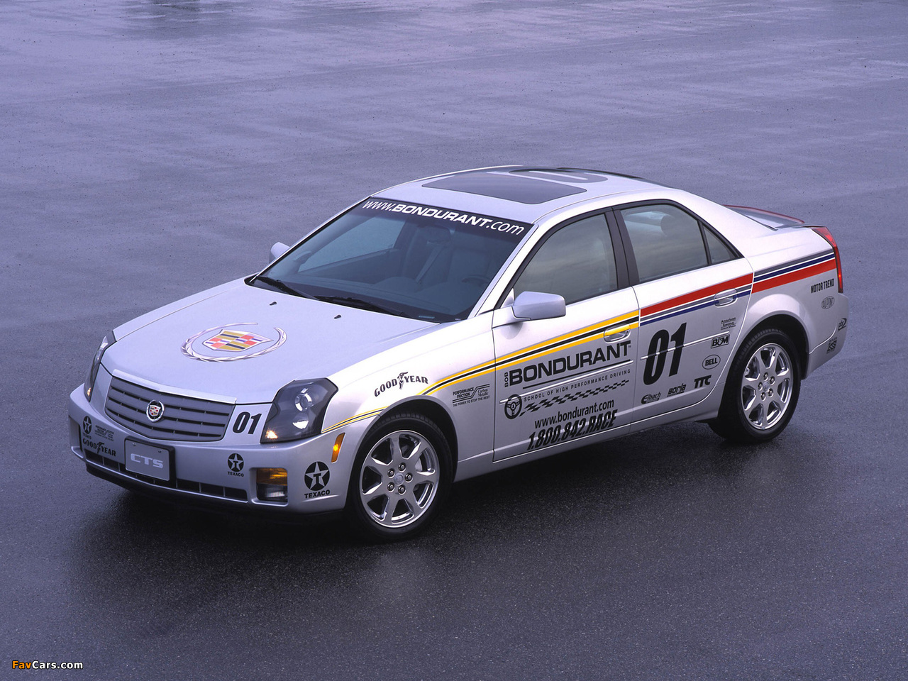Cadillac CTS Bondurant Racing School 2002–07 wallpapers (1280 x 960)