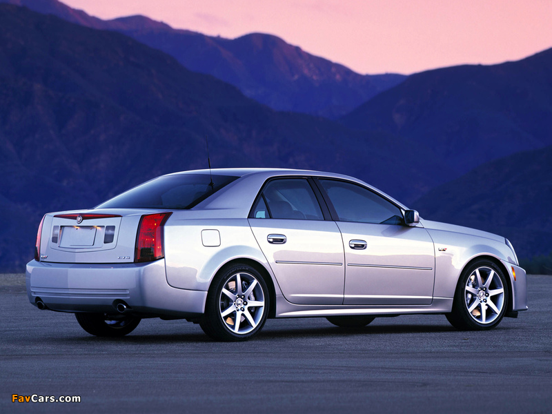 Cadillac CTS-V 2004–07 images (800 x 600)