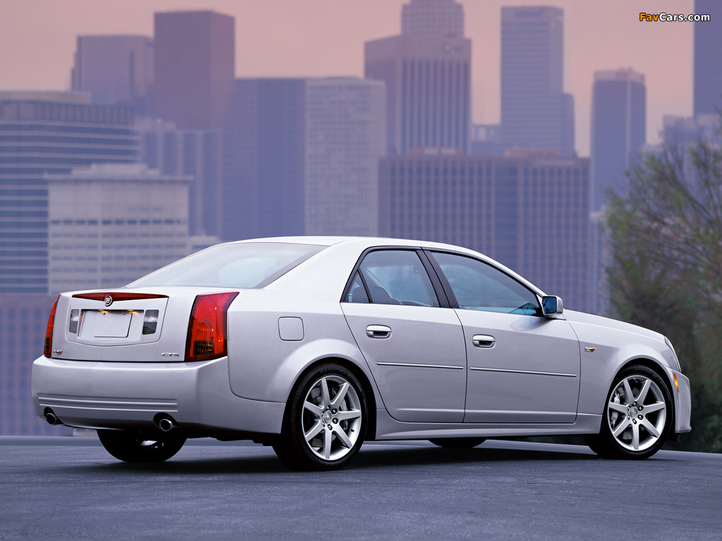 Cadillac CTS-V 2004–07 photos (1024 x 768)