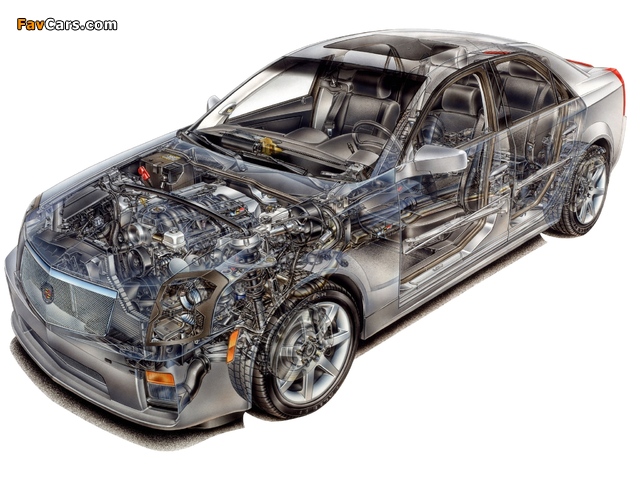 Cadillac CTS-V 2004–07 pictures (640 x 480)
