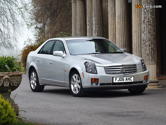 Cadillac CTS UK-spec 2005–07 images (640 x 480)