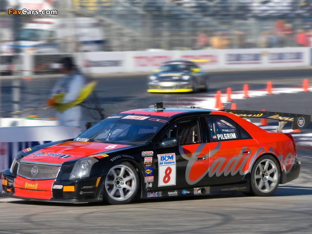 Cadillac CTS-V Race Car 2005–07 pictures (640 x 480)
