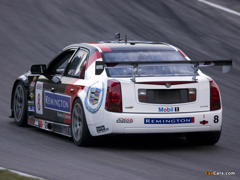 Cadillac CTS-V Race Car 2005–07 wallpapers (800 x 600)