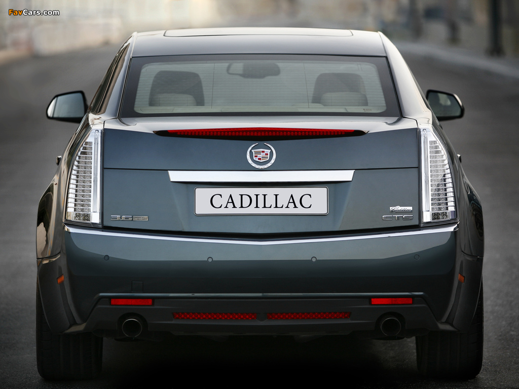 Cadillac CTS EU-spec 2007 images (1024 x 768)