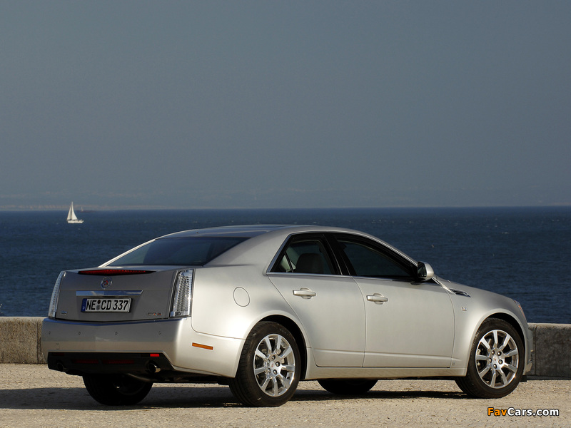 Cadillac CTS EU-spec 2007 images (800 x 600)