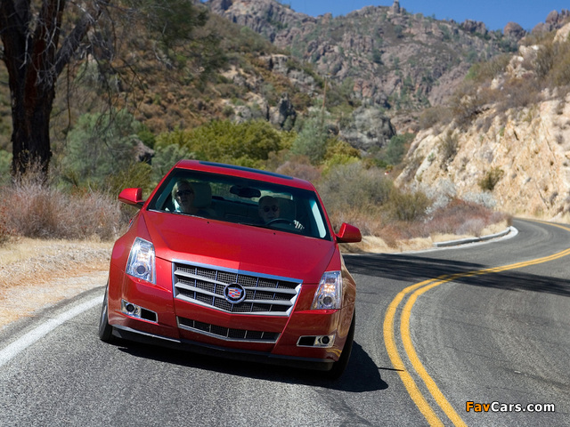 Cadillac CTS 2007–13 pictures (640 x 480)