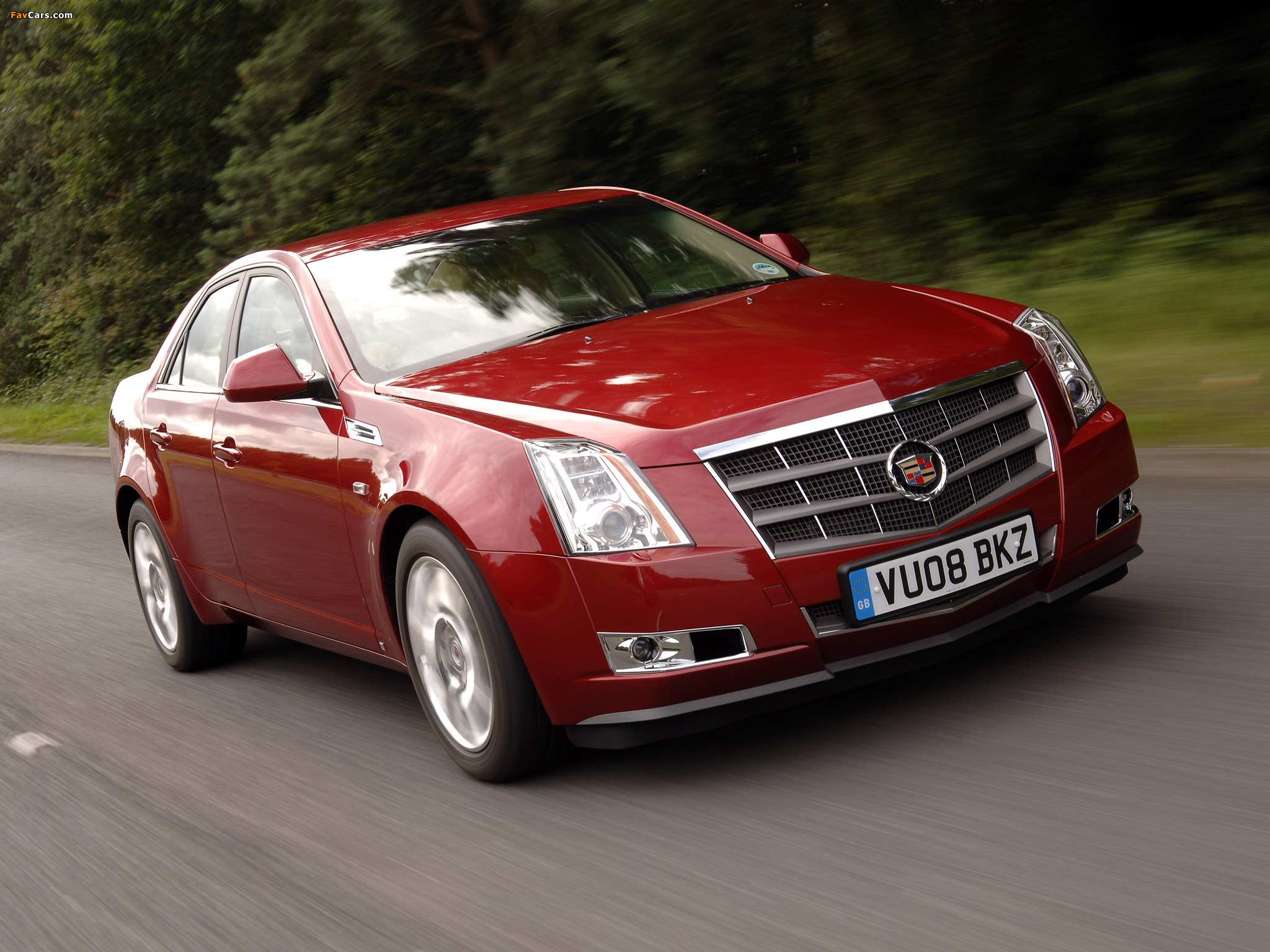 Cadillac CTS UK-spec 2008 images (2048 x 1536)