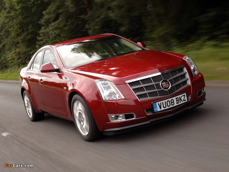 Cadillac CTS UK-spec 2008 images (800 x 600)