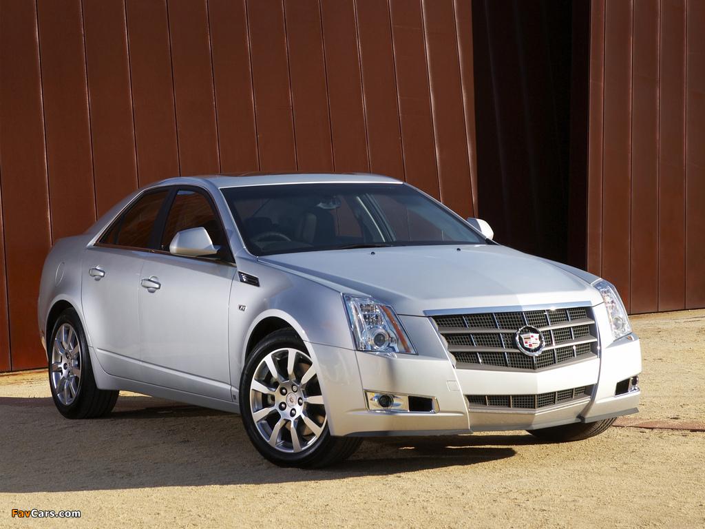 Cadillac CTS UK-spec 2008 images (1024 x 768)