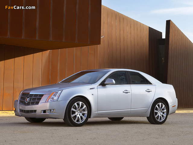 Cadillac CTS UK-spec 2008 images (640 x 480)