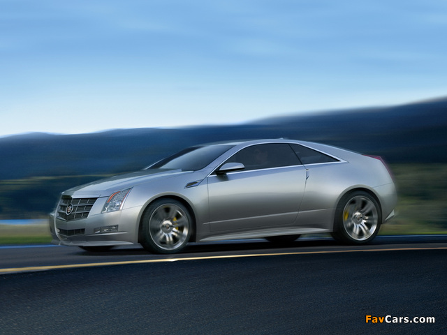 Cadillac CTS Coupe Concept 2008 photos (640 x 480)