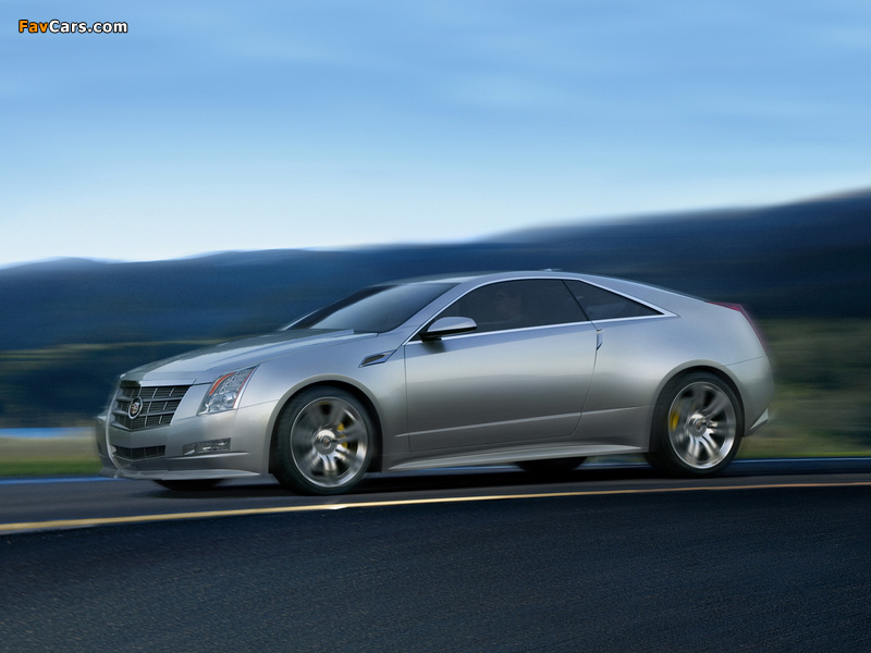 Cadillac CTS Coupe Concept 2008 photos (800 x 600)