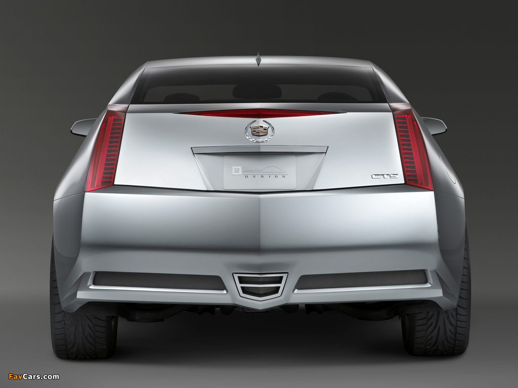 Cadillac CTS Coupe Concept 2008 pictures (1024 x 768)