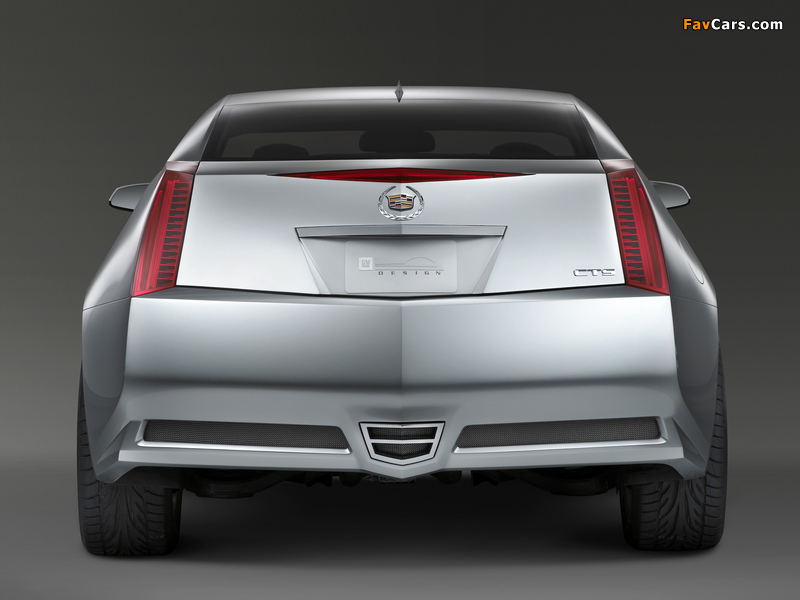 Cadillac CTS Coupe Concept 2008 pictures (800 x 600)