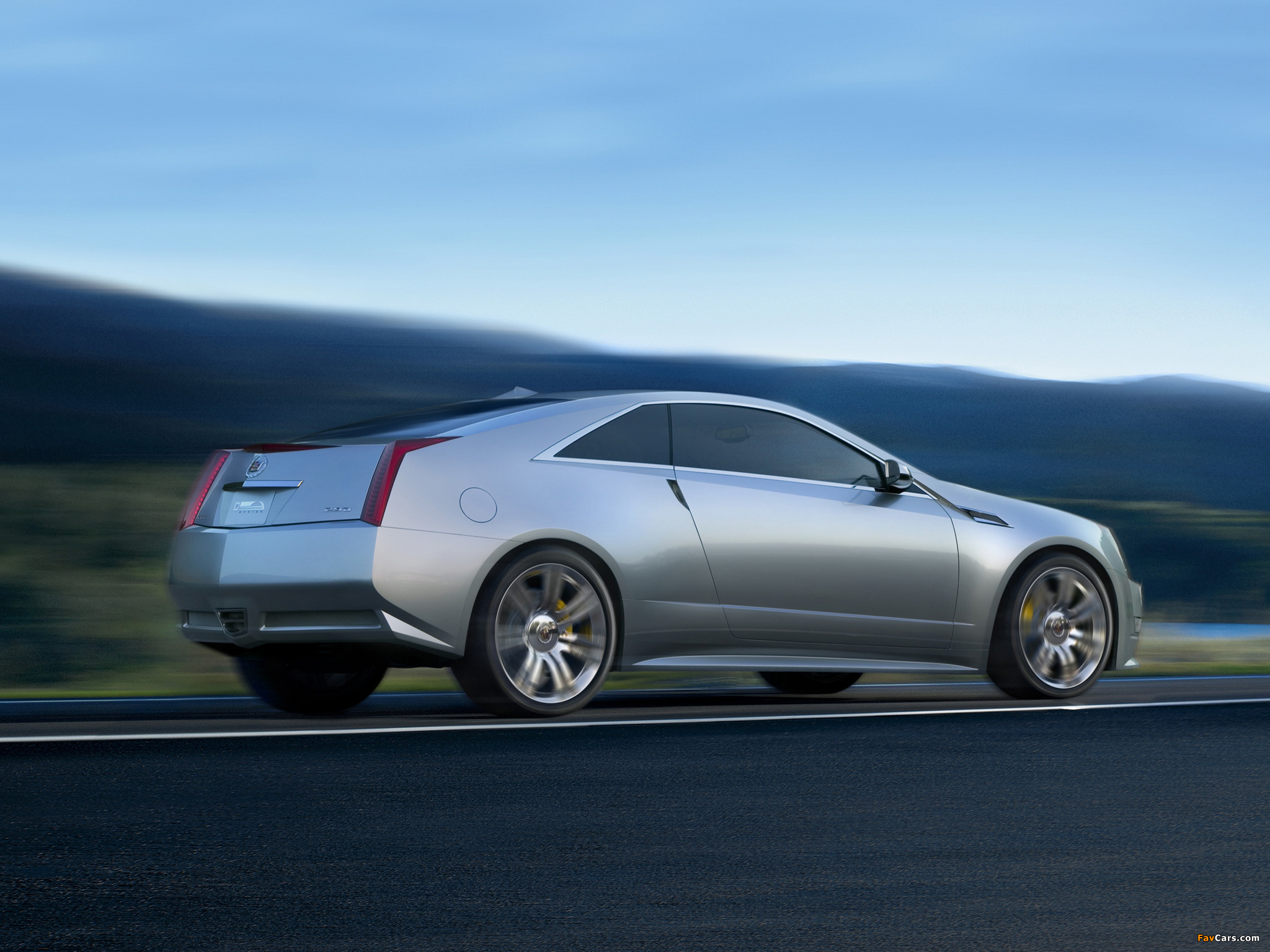 Cadillac CTS Coupe Concept 2008 pictures (2048 x 1536)