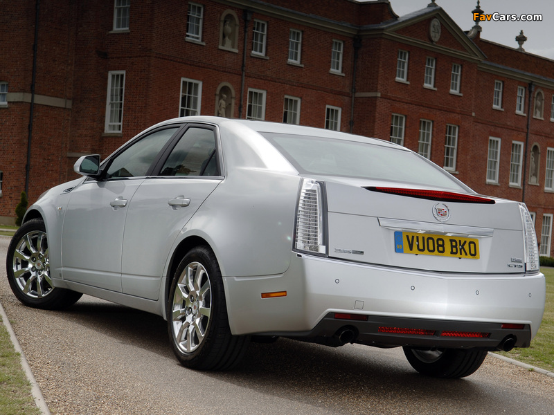 Cadillac CTS UK-spec 2008 pictures (800 x 600)