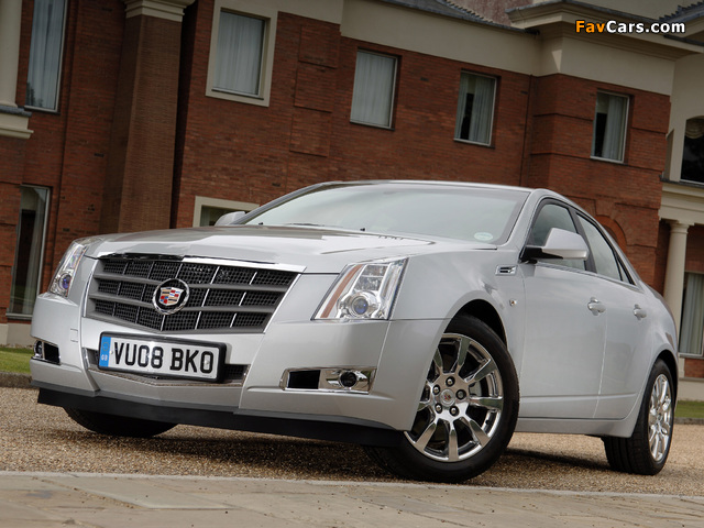 Cadillac CTS UK-spec 2008 pictures (640 x 480)