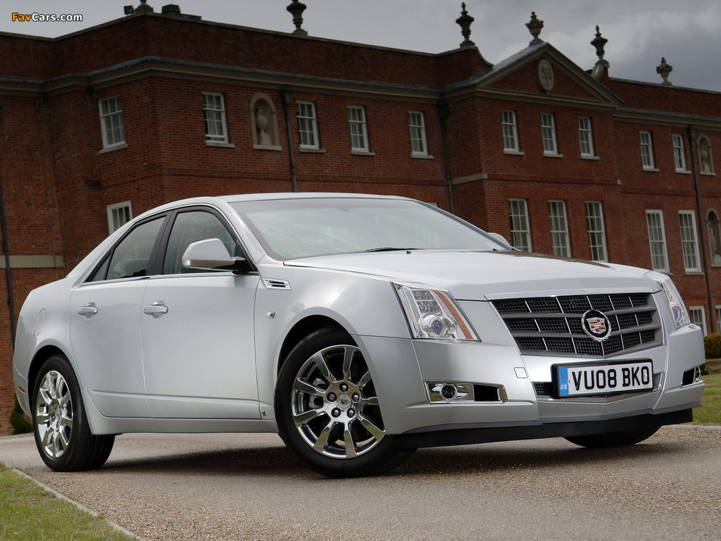 Cadillac CTS UK-spec 2008 pictures (1024 x 768)