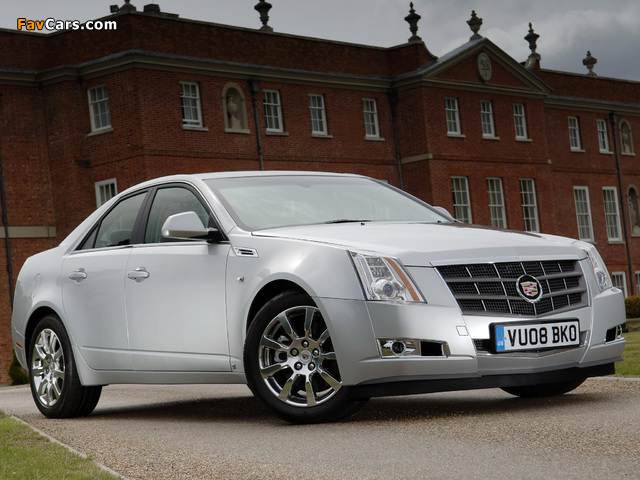 Cadillac CTS UK-spec 2008 pictures (640 x 480)