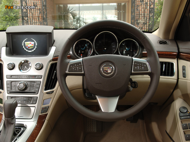Cadillac CTS UK-spec 2008 wallpapers (640 x 480)