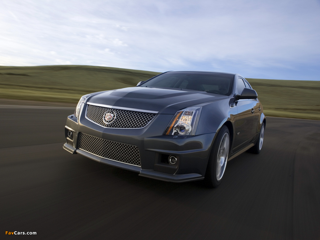 Cadillac CTS-V 2009 images (1024 x 768)