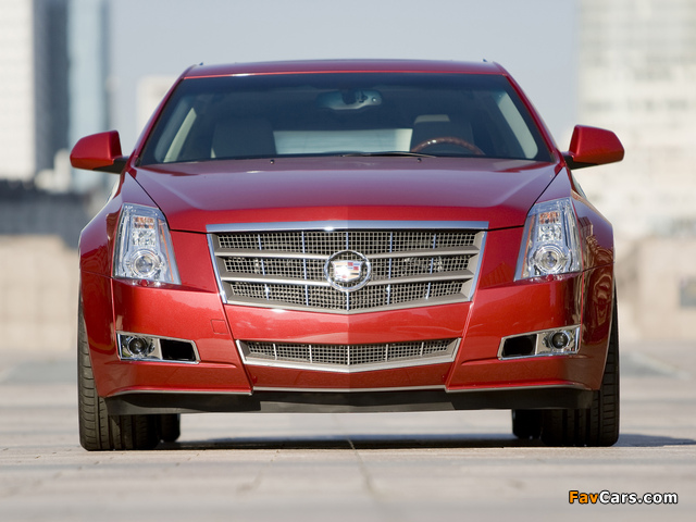 Cadillac CTS Sport Wagon 2009 images (640 x 480)
