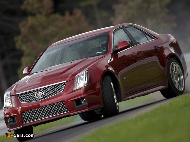 Cadillac CTS-V 2009 images (640 x 480)