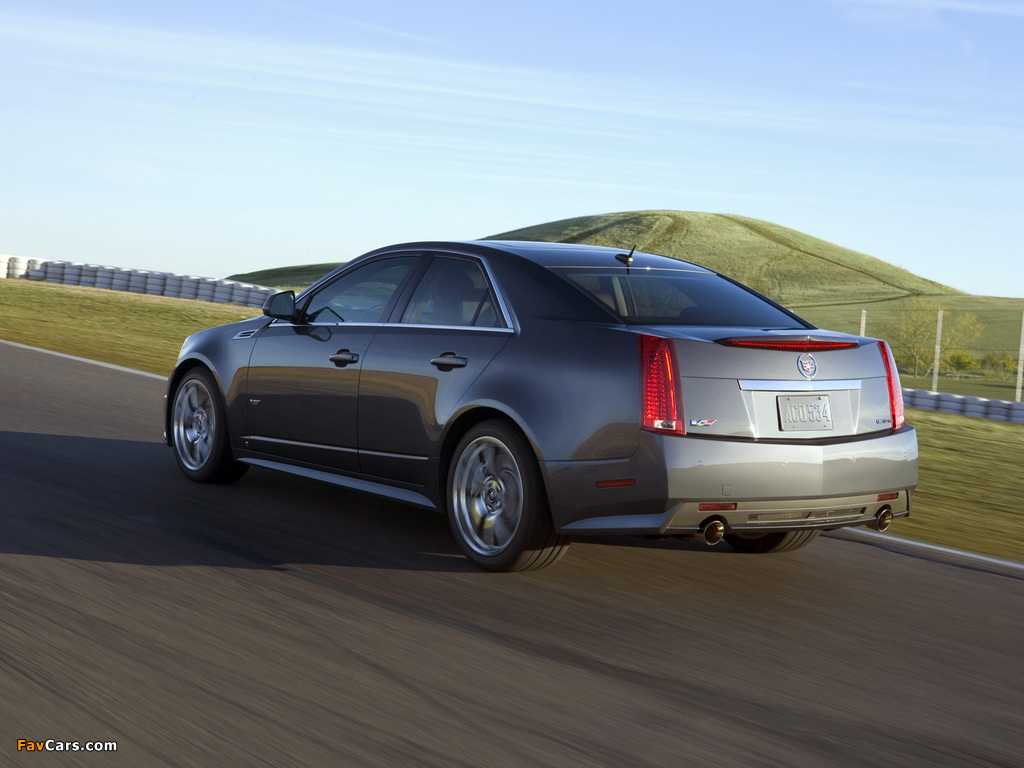 Cadillac CTS-V 2009 images (1024 x 768)