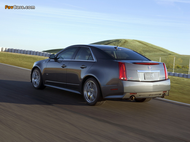 Cadillac CTS-V 2009 images (640 x 480)