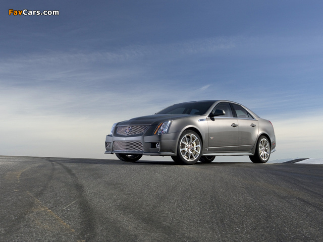 Cadillac CTS-V 2009 images (640 x 480)