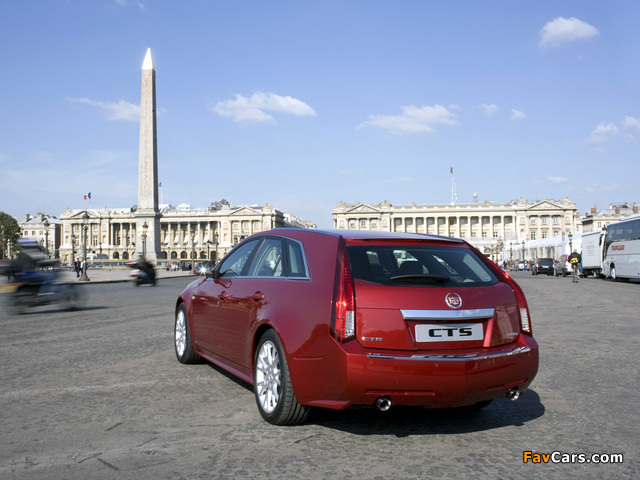 Cadillac CTS Sport Wagon 2009 pictures (640 x 480)