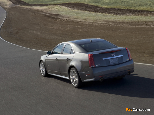 Cadillac CTS-V 2009 pictures (640 x 480)