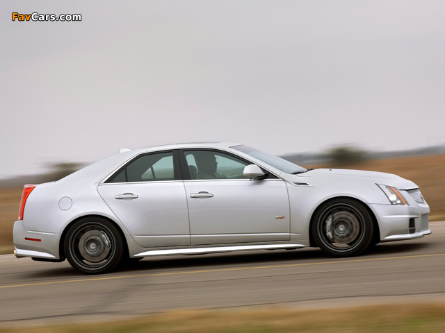 Hennessey Cadillac CTS-V 2009 wallpapers (640 x 480)