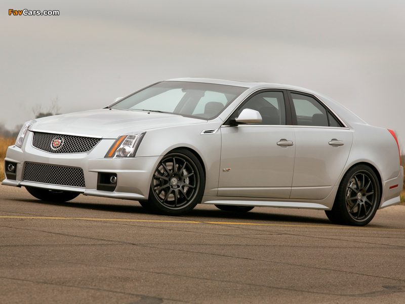Hennessey Cadillac CTS-V 2009 wallpapers (800 x 600)
