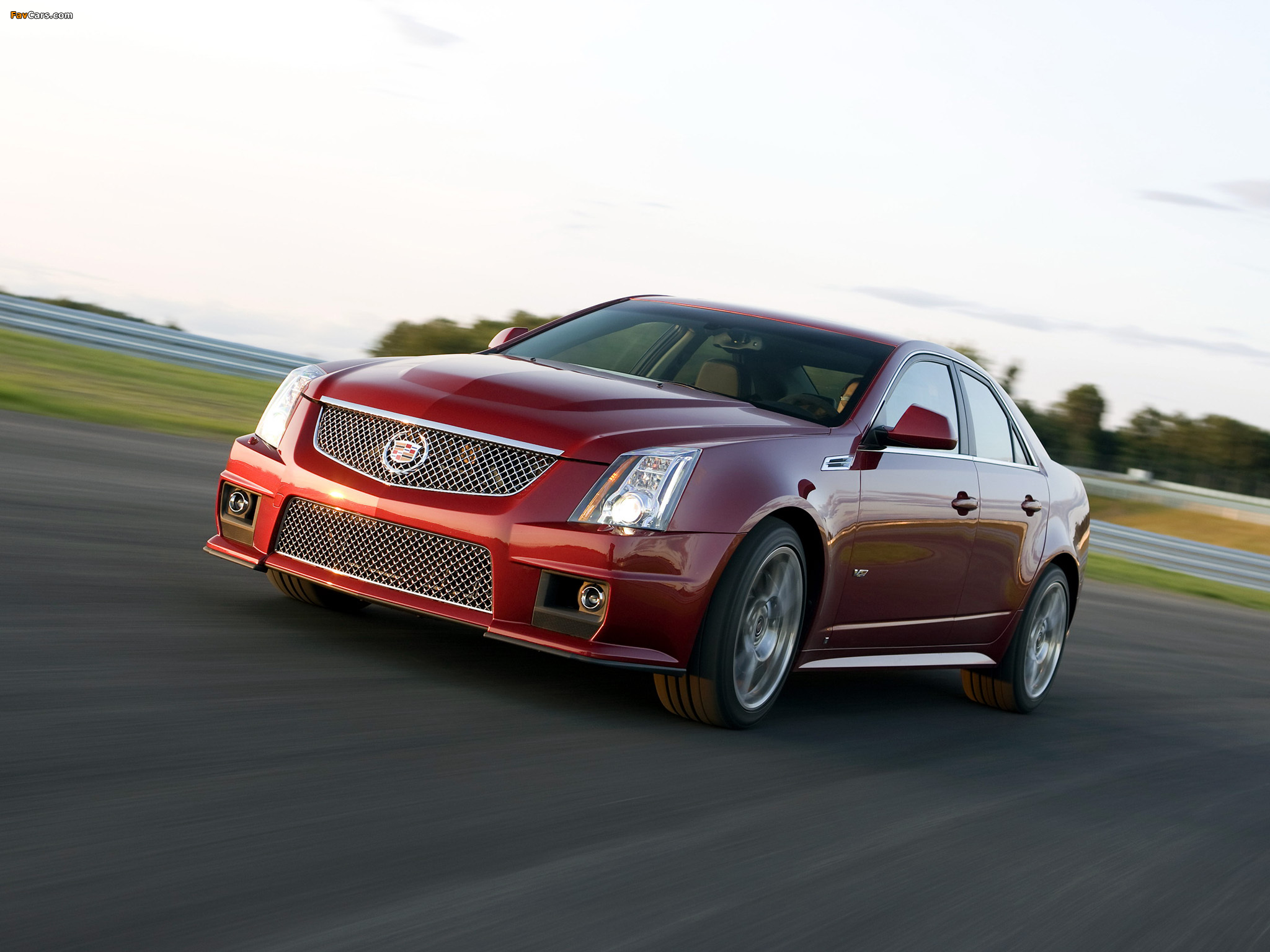 Cadillac CTS-V 2009 wallpapers (2048 x 1536)