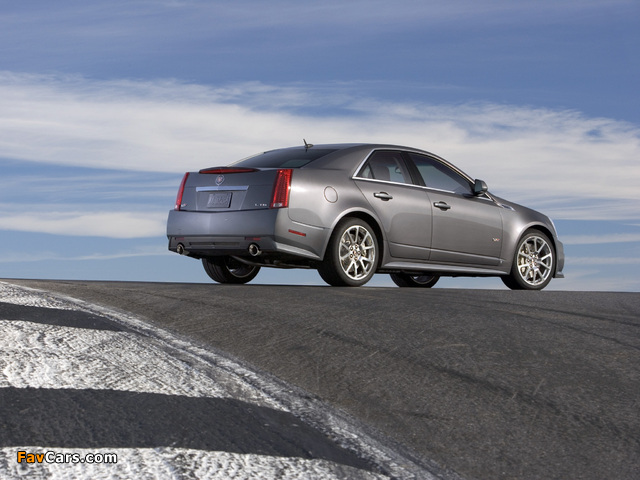 Cadillac CTS-V 2009 wallpapers (640 x 480)