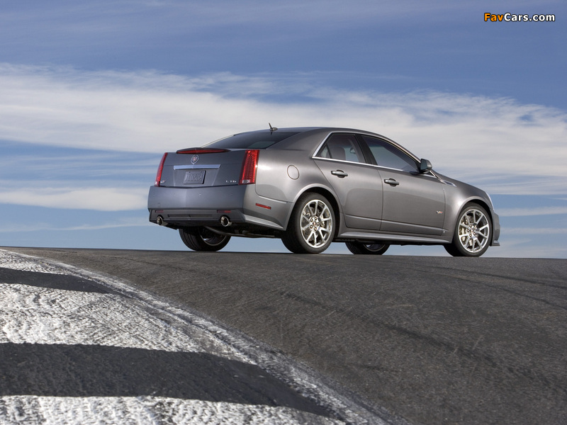 Cadillac CTS-V 2009 wallpapers (800 x 600)